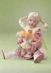 kish & company - Bitty and Itty Collection - Bitty Bethany in Pink Polka Dots - Doll